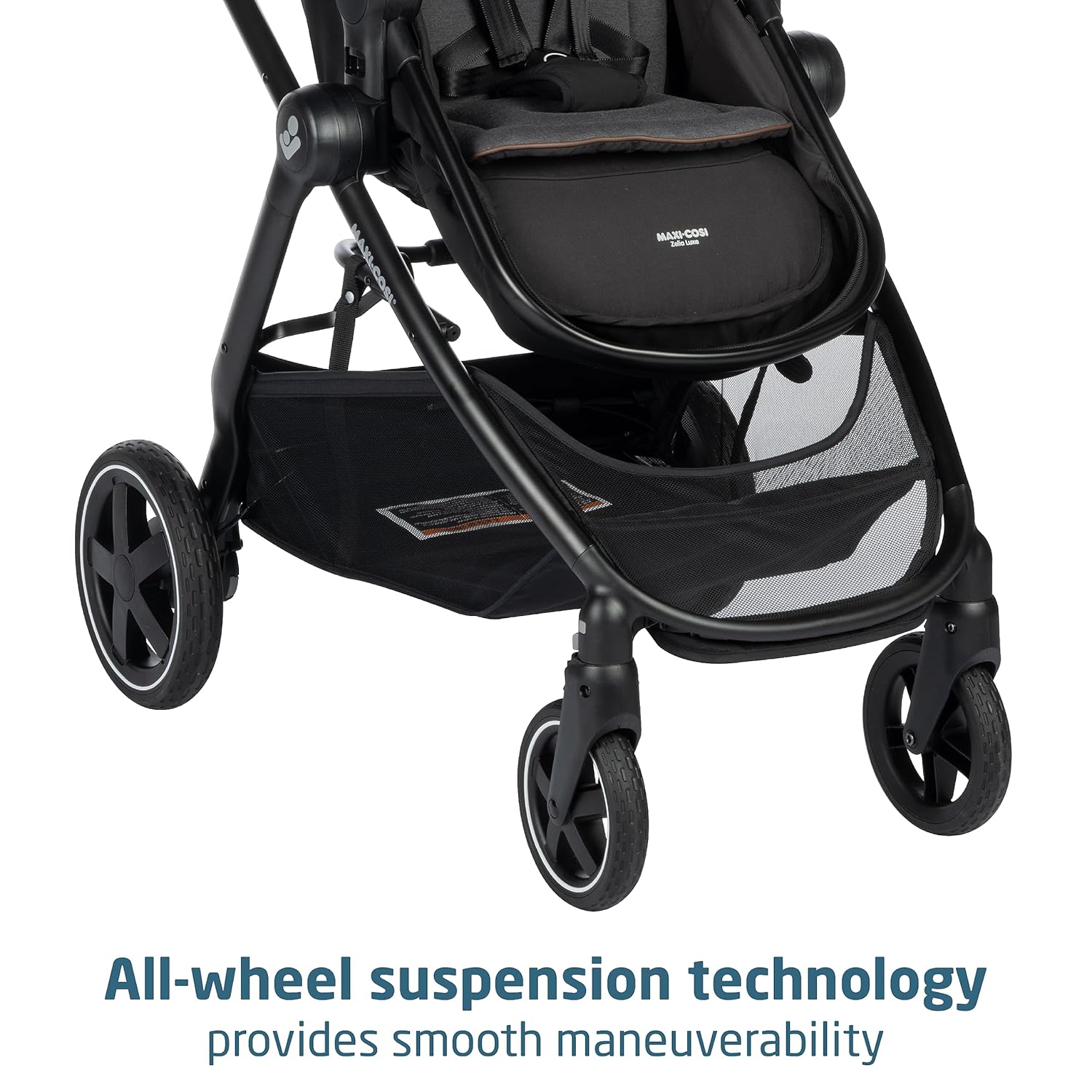 Maxi-Cosi Zelia 2 Luxe 5-in-1 Modular Travel System，Car Seat & Stroller