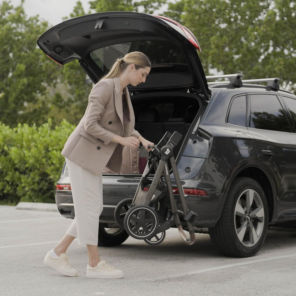 Maxi-Cosi Zelia 2 Luxe 5-in-1 Modular Travel System，Car Seat & Stroller